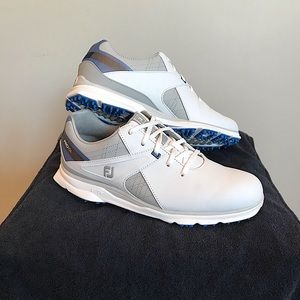 FootJoy Pro/SL Golf Shoes (white/silver/blue)